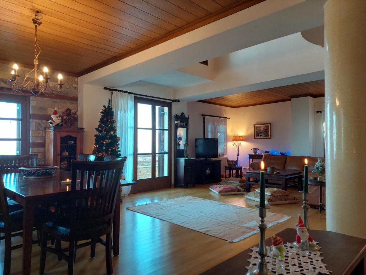 Θαλλώ Luxurious Villa Tsagkarada Buitenkant foto